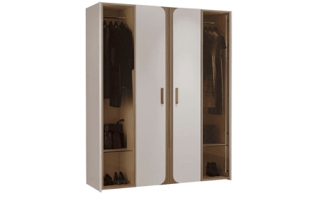 Шкаф 4 дв. Леонардо