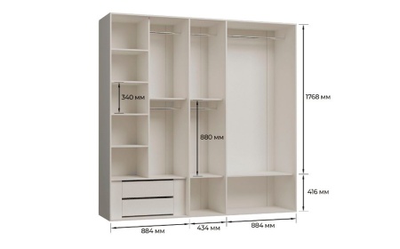 Шкаф 5 дв. Оливия
