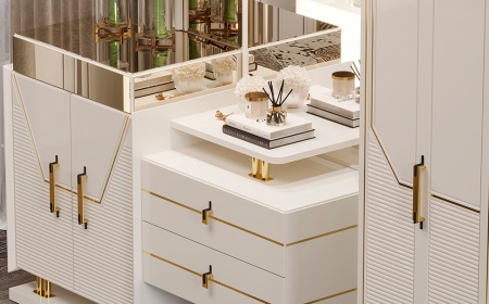 Туалетный стол с зеркалом Стефани